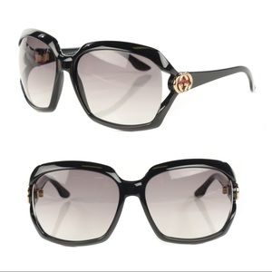 GUCCI gradient black gray sunglasses 3110/S